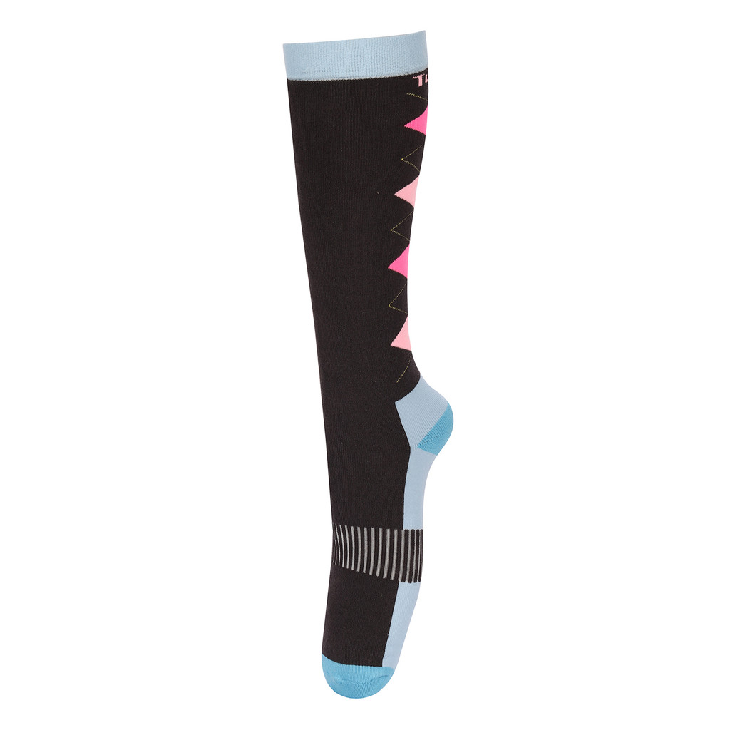 TuffRider Winter Neon Argyle Socks - The Lexington Horse
