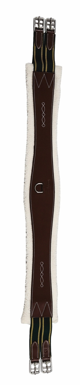 HDR Detachable Fleece-Lined Girth - oak bark