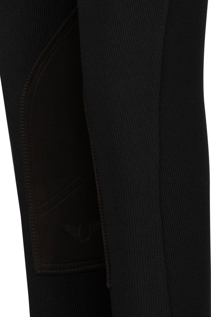 TuffRider Ribb Low Rise Pull On Jodhpurs - black TuffRider Ribb Low Rise Pull On Jodhpurs - black