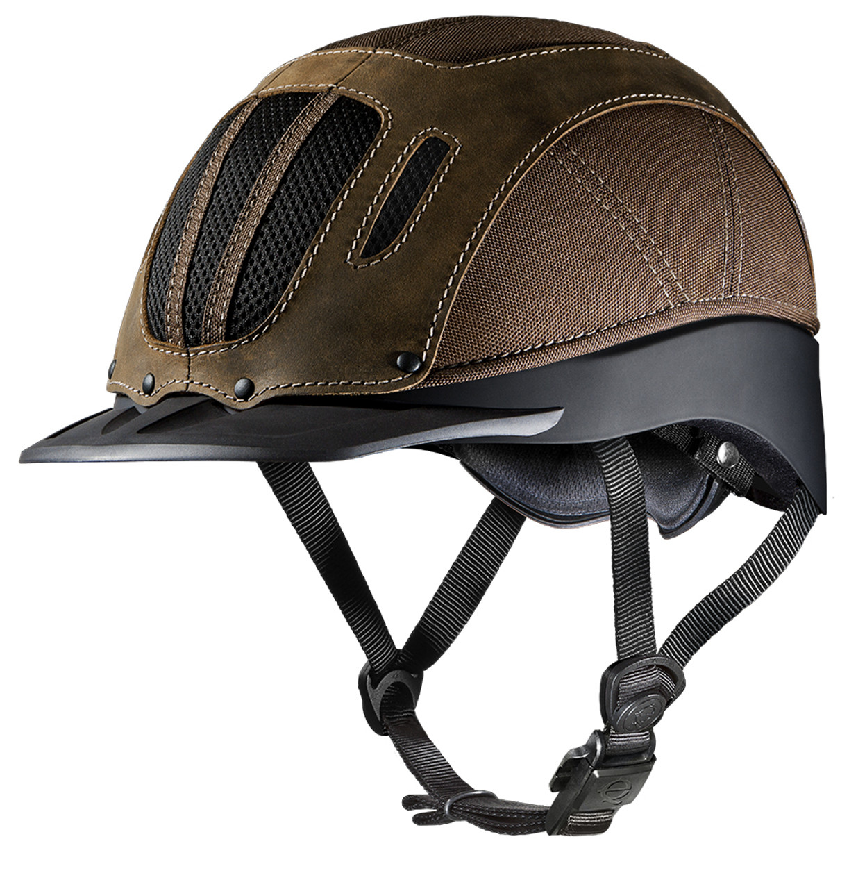 Troxel Sierra Riding Helmet - Brown