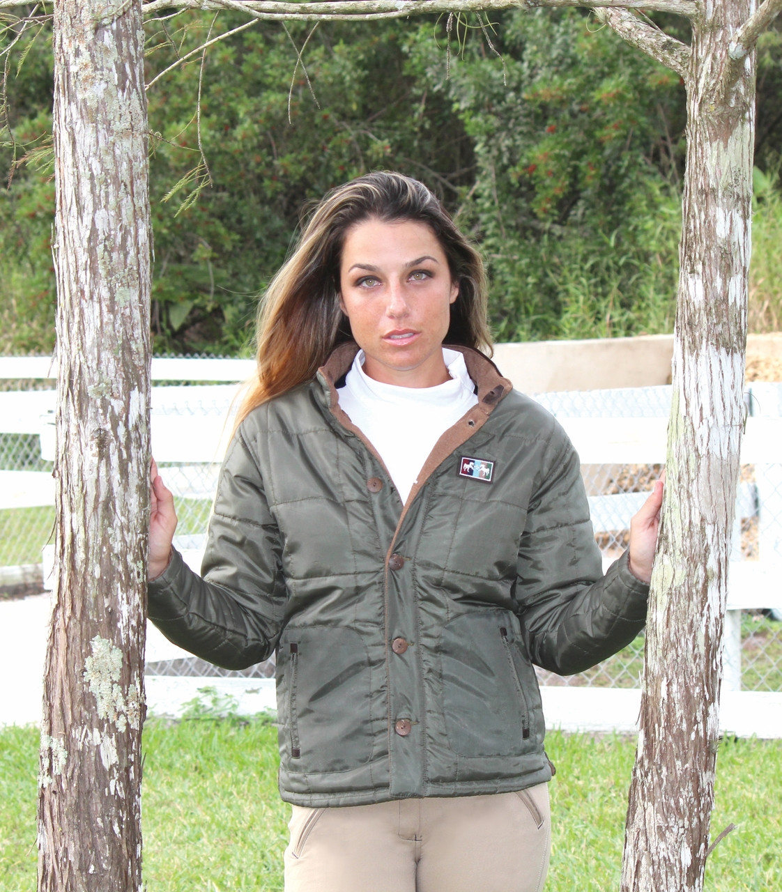 Equine Couture Ladies Finley Reversible Jacket Equine Couture Ladies Finley Reversible Jacket
