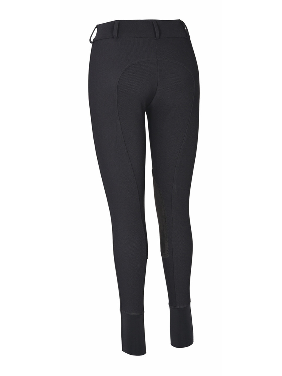 TuffRider Ribb Low Rise Wide Waistband Breeches - black - back