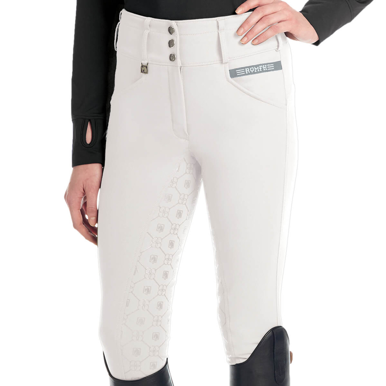 Romfh Isabella Full Grip Breeches - white