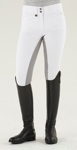 Culotte D'équitation Ovation Celebrity Slim Secret - Taille 28R, Assise Complète, Taupe