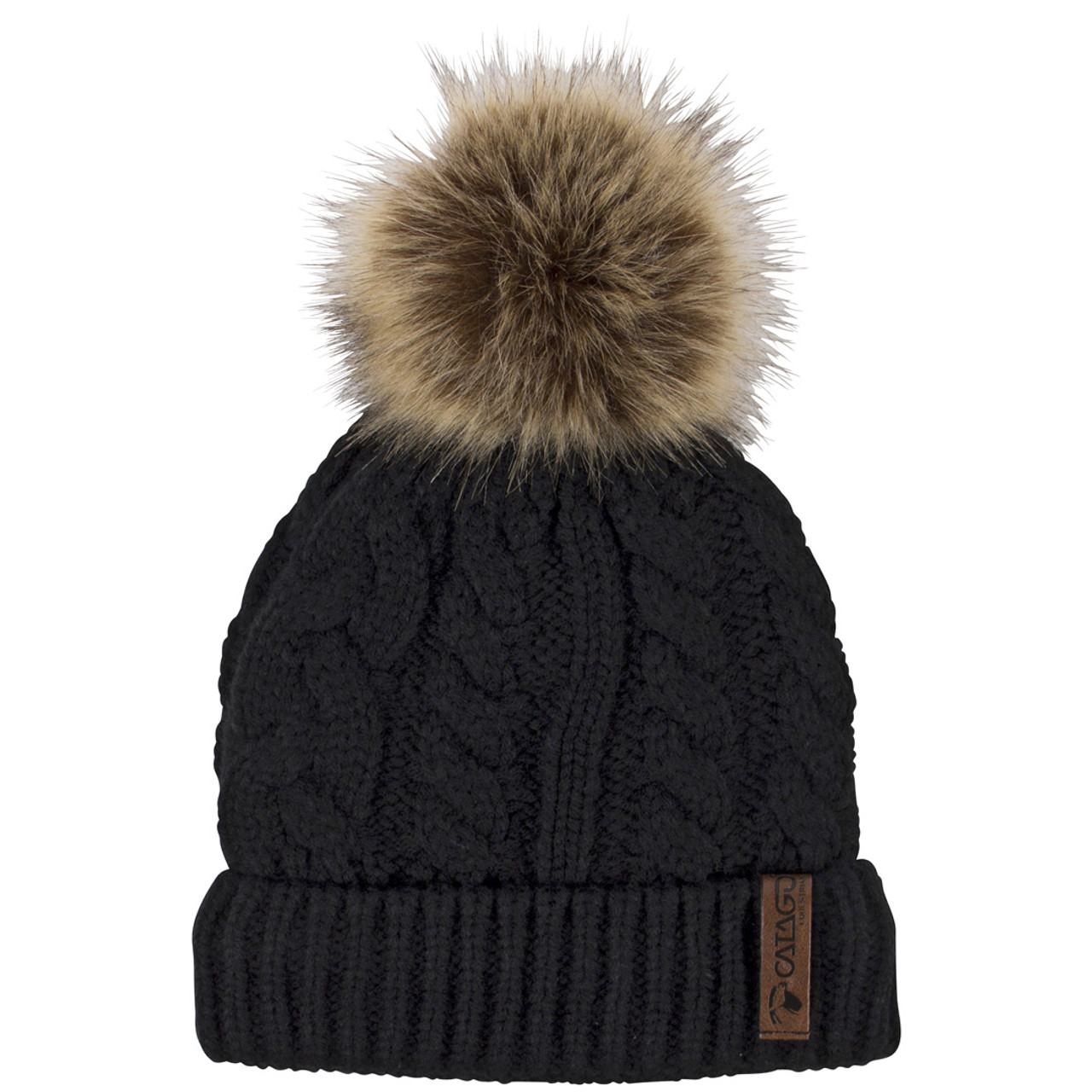 CATAGO Knitted Hat - black