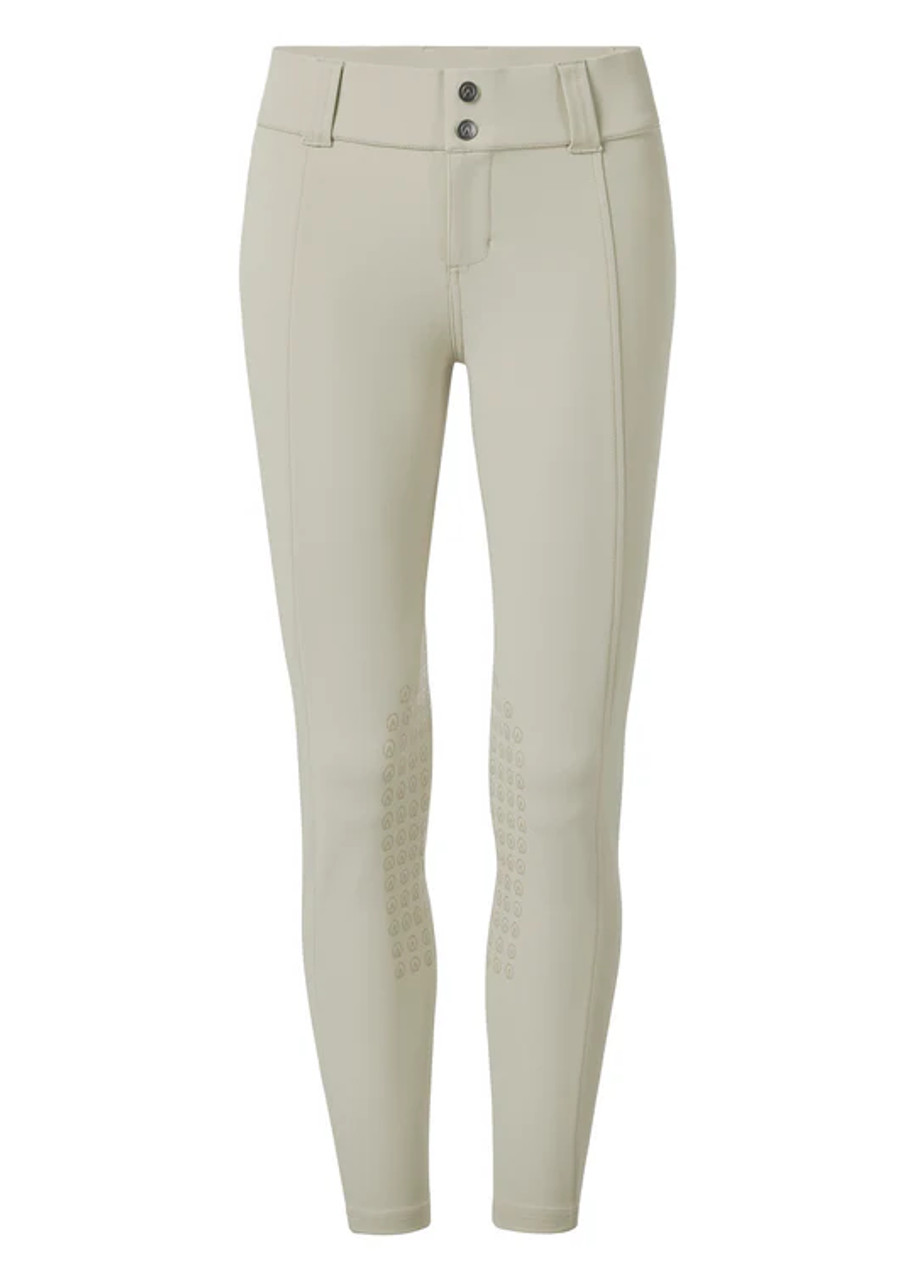 Kerrits Kids Affinity® Pro Silicone Knee Patch Riding Breeches - sand Kerrits Kids Affinity® Pro Silicone Knee Patch Riding Breeches - sand