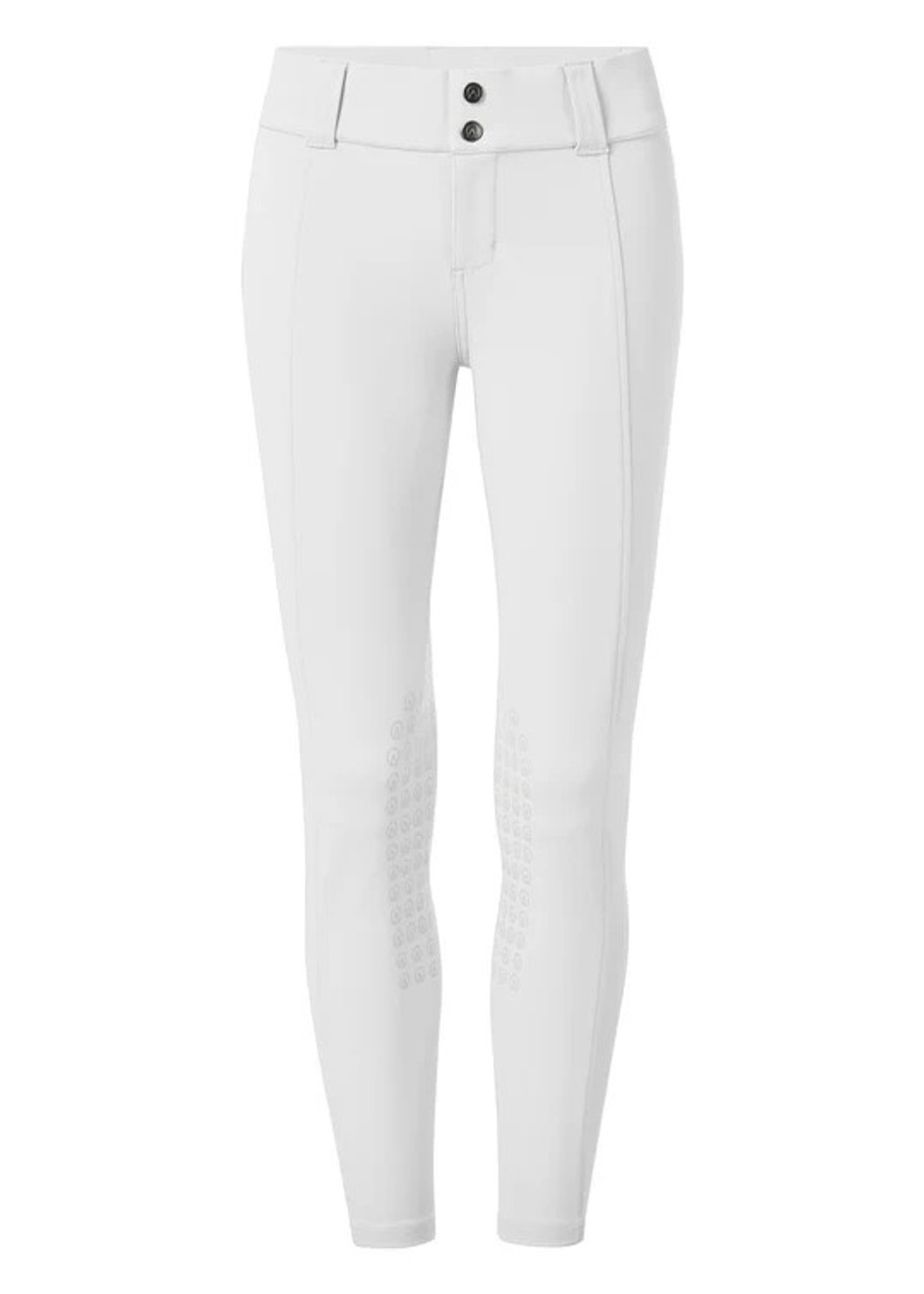 Kerrits Kids Affinity® Pro Silicone Knee Patch Riding Breeches - white Kerrits Kids Affinity® Pro Silicone Knee Patch Riding Breeches - white
