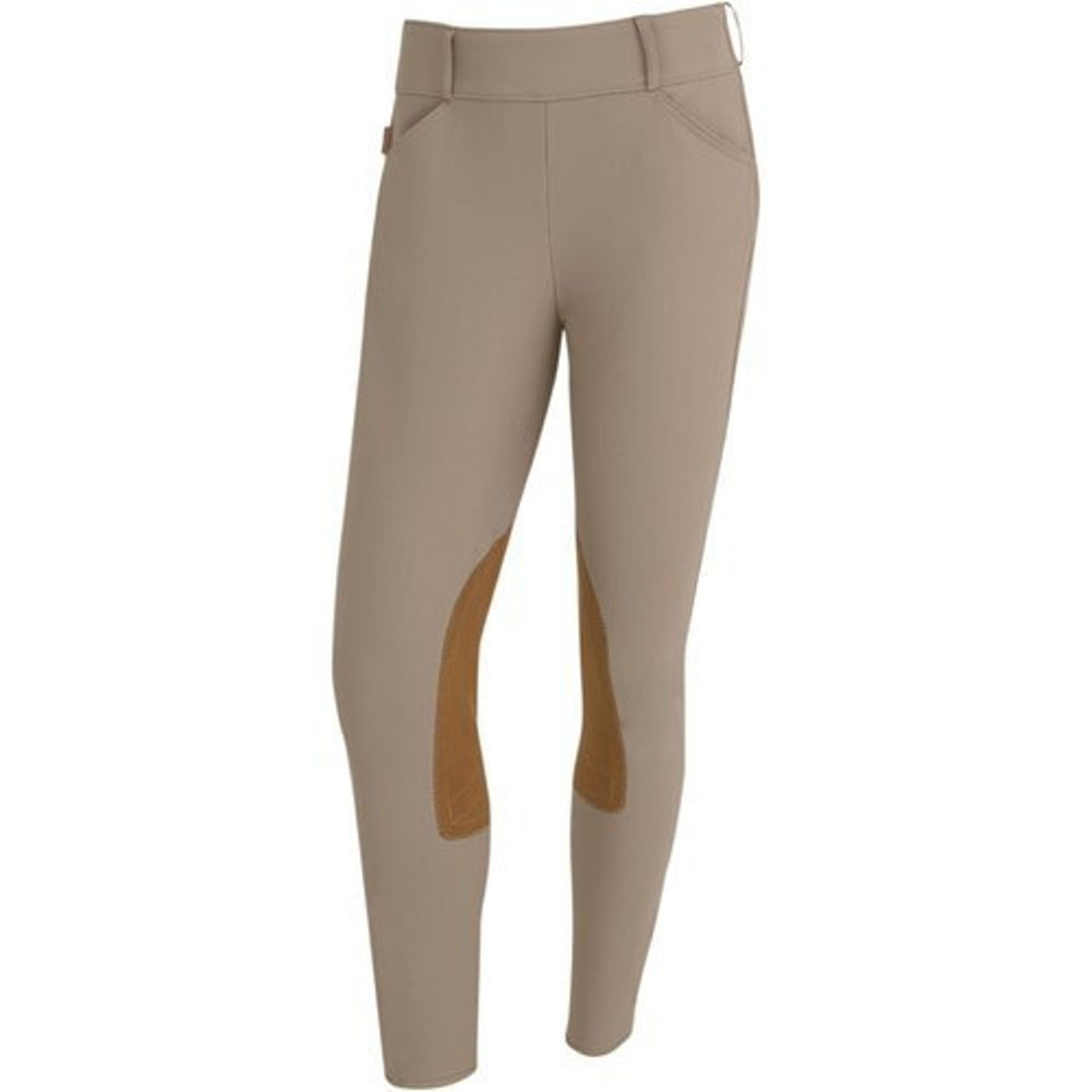 Tailored Sportsman Trophy Hunter Mid Rise Side Zip Breeches - tan