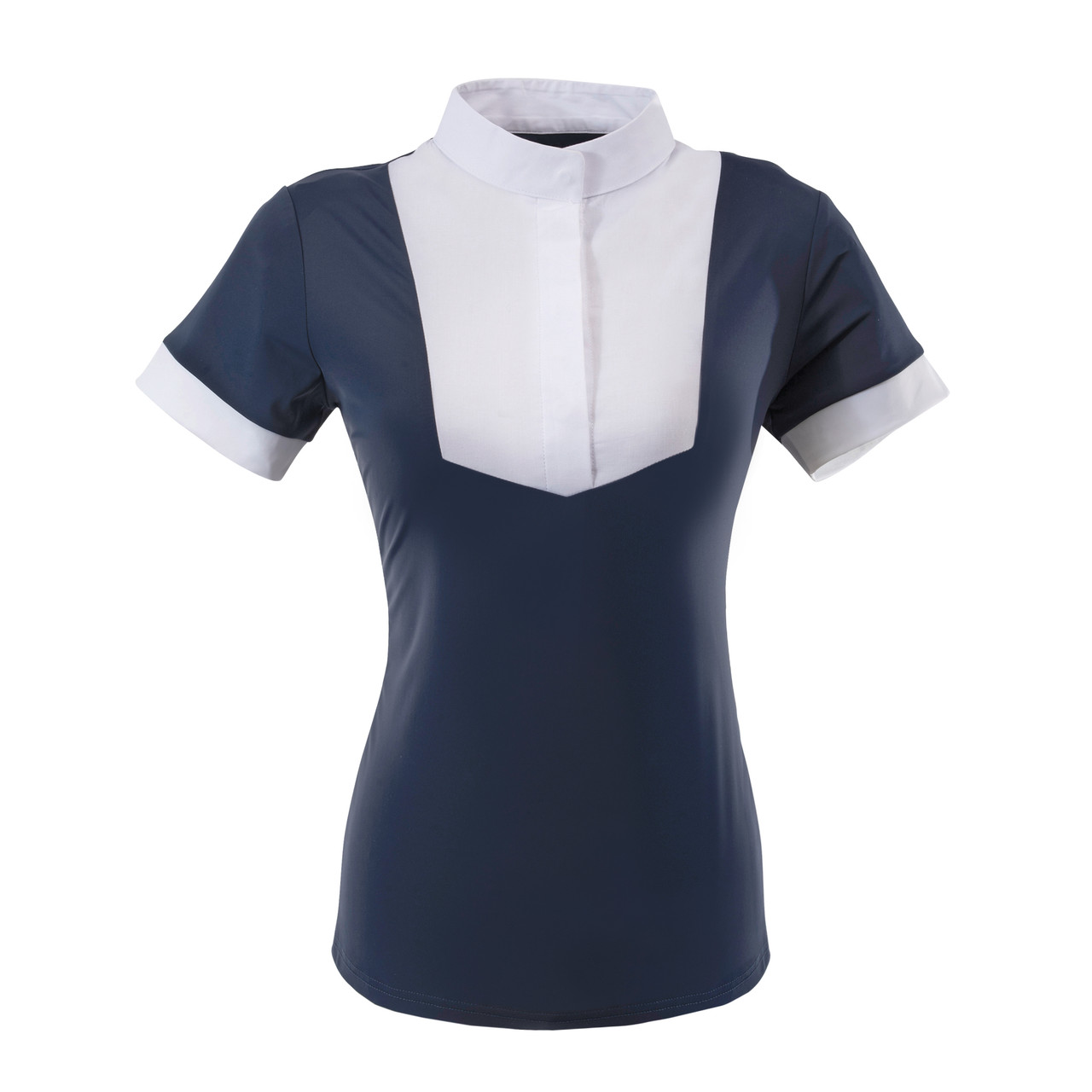 Ovation® Elegance Short Sleeve Show Shirt - navy
