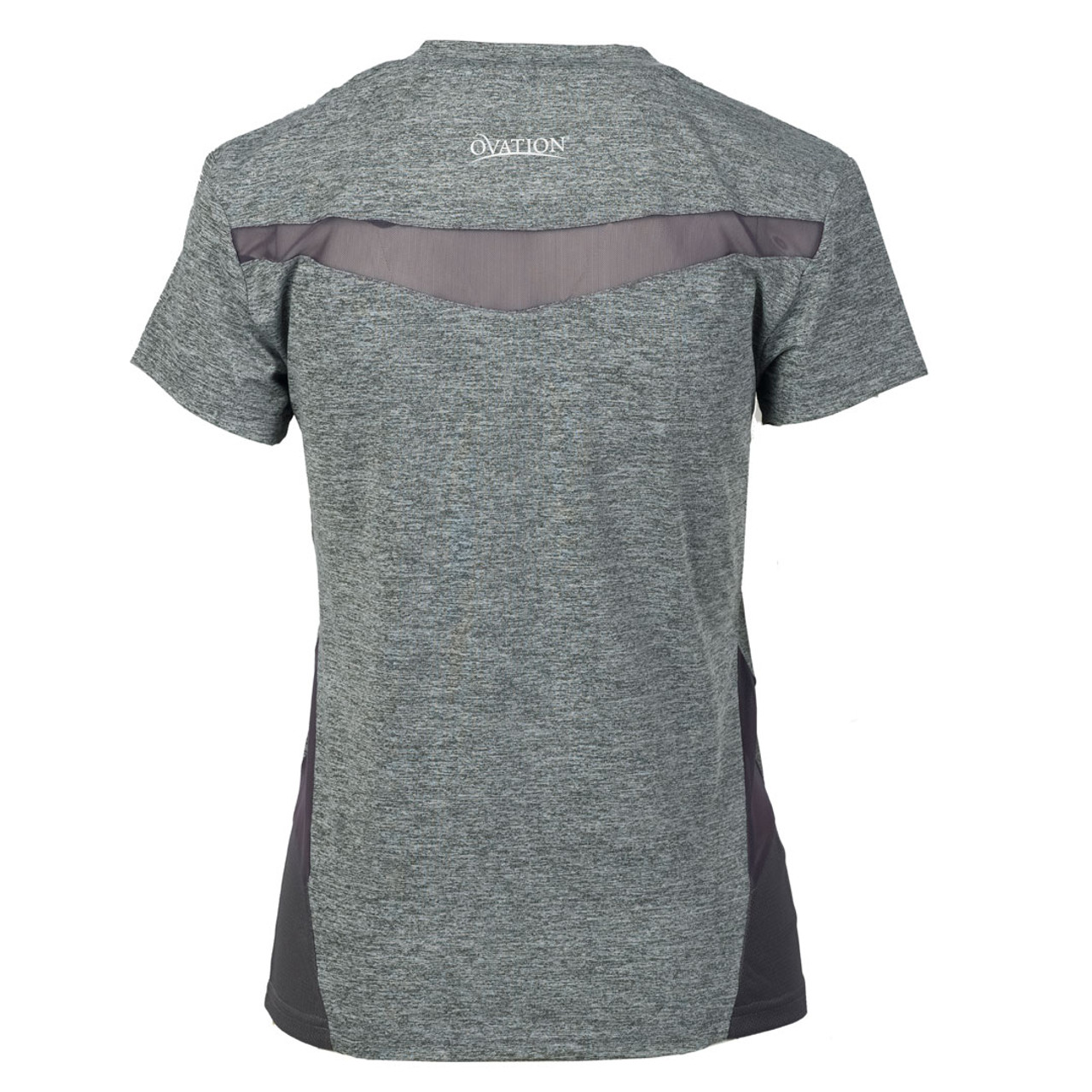 Ovation Encke Sports Top - grey - back