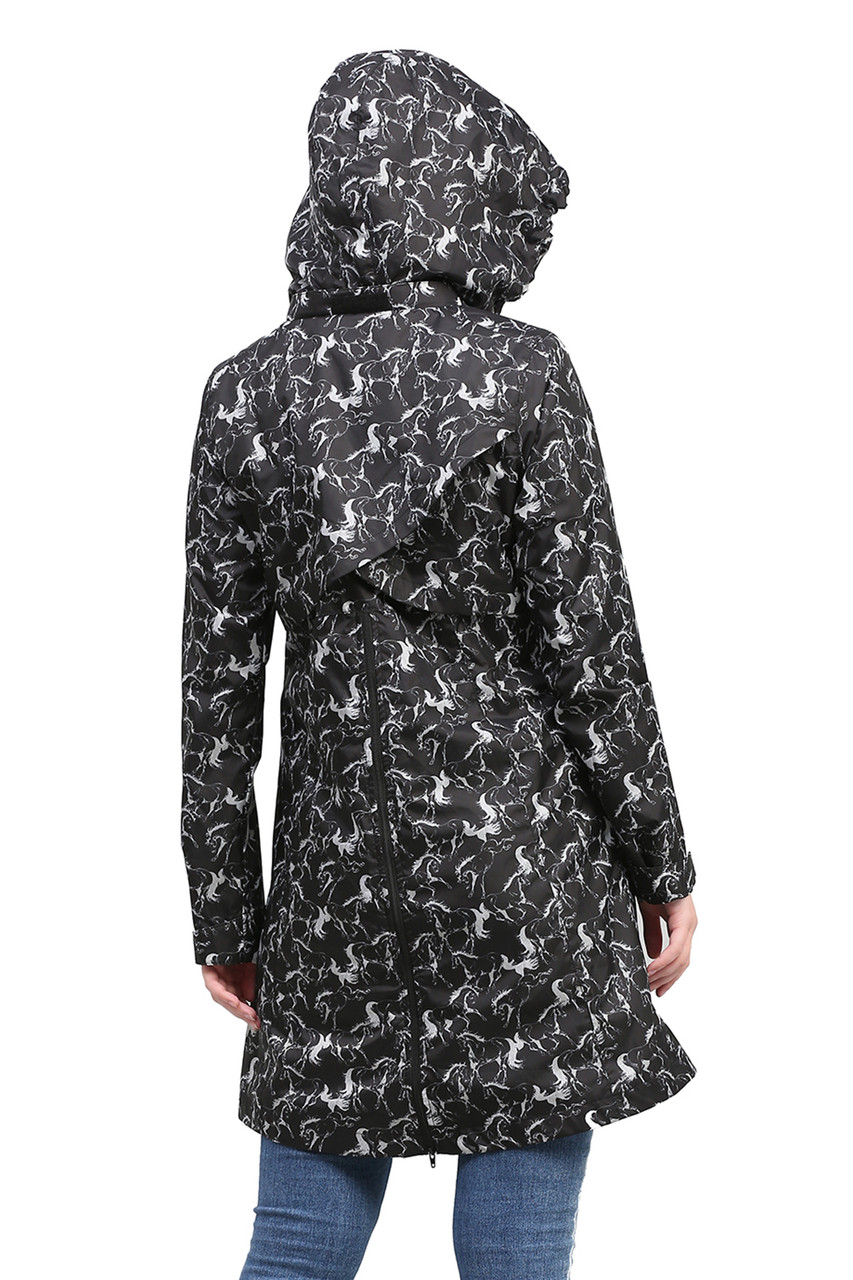 Equine Couture Ladies Linear Rain Jacket