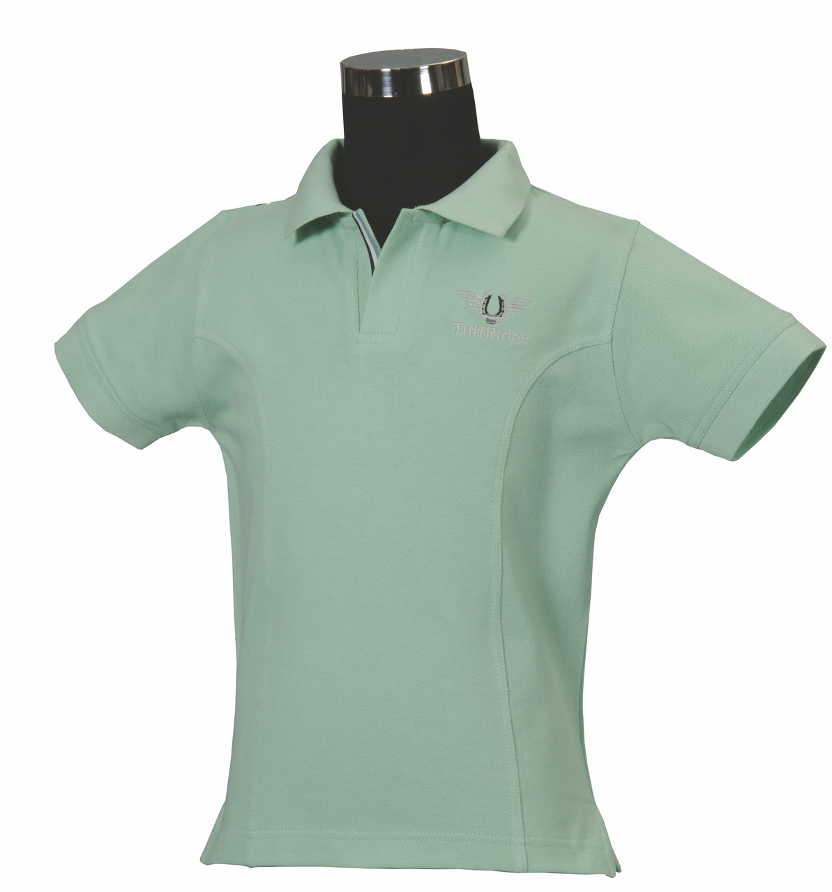 TuffRider Children's Polo Shirt - mist green