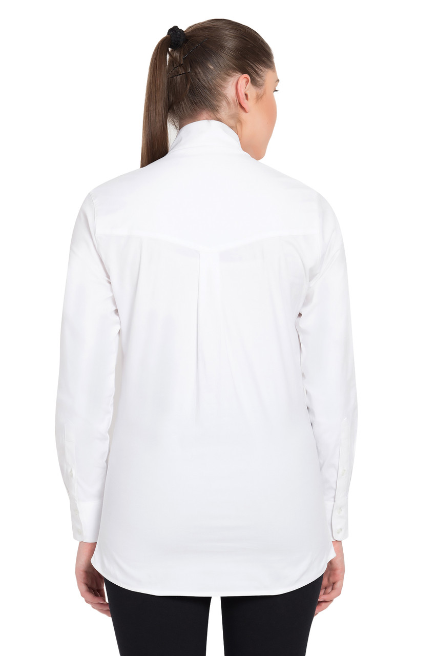 TuffRider Ladies Long Sleeve Starter Show Shirt - back
