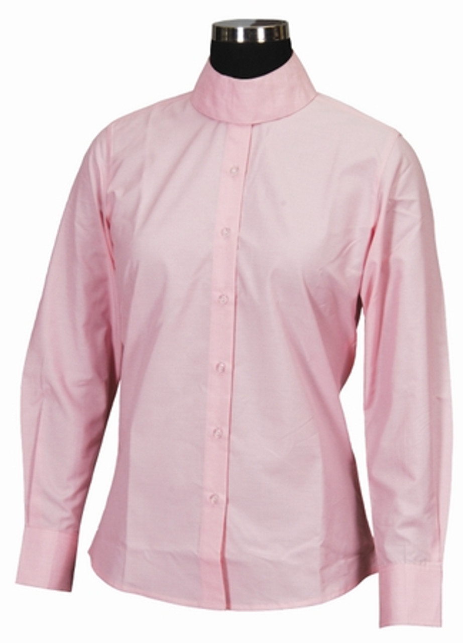 TuffRider Children's Long Sleeve Starter Show Shirt - pink