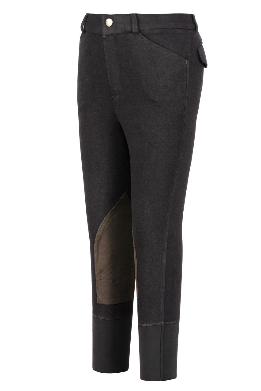 TuffRider Boy's Patrol Light Breeches - black