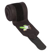 TuffRider Unicorn Fleece Polo Wraps - black