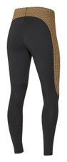 Kerrits Flow Rise Performance Riding Tights - amber houndstooth - back