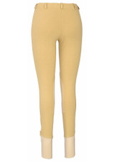 TuffRider Cotton Low Rise Pull On Breeches - tan