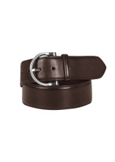 Kerrits Simple D Leather Belt - dark bay