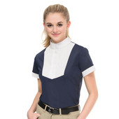 Ovation® Elegance Short Sleeve Show Shirt - navy