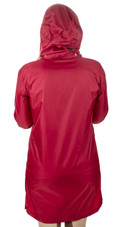 Equine Couture Ladies Downpour Rain Jacket - red