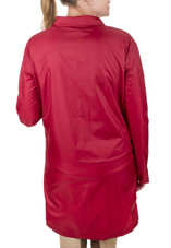 Equine Couture Ladies Downpour Rain Jacket - red