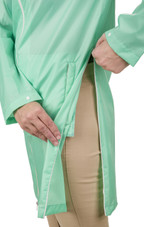 Equine Couture Ladies Downpour Rain Jacket - sea green