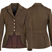 Ovation Elegance Dressage Show Coat - brown