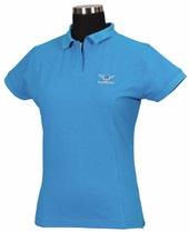 TuffRider Children's Polo Shirt - ocean