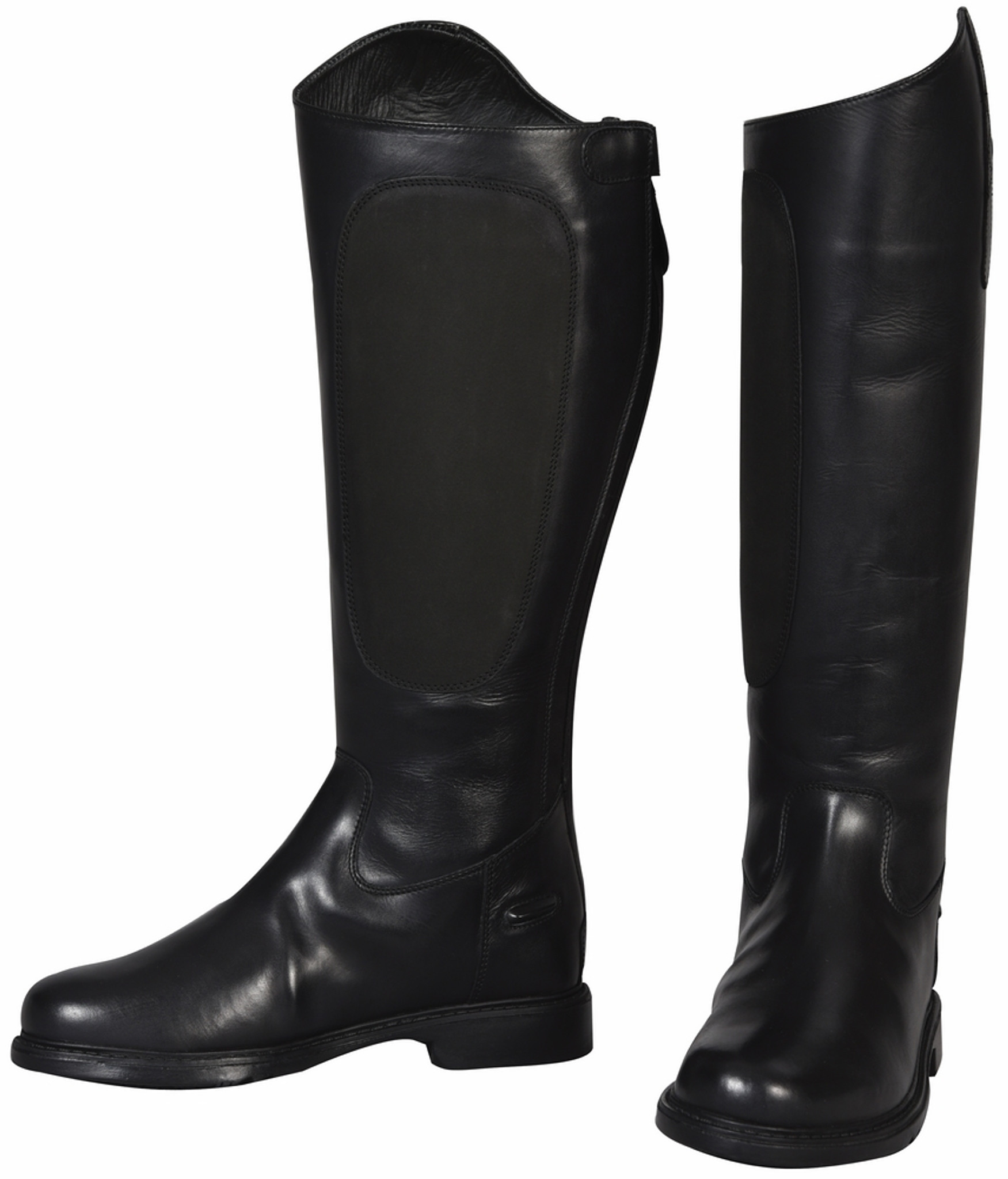 womens leather dress boots wide calf