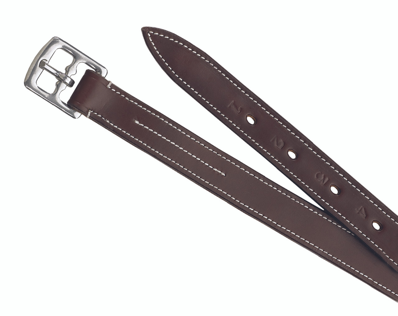 Étrivières En Cuir Fait Main - Noir, Doublées Anti-détente, Tailles Adulte (54) Et Enfant (48-60)