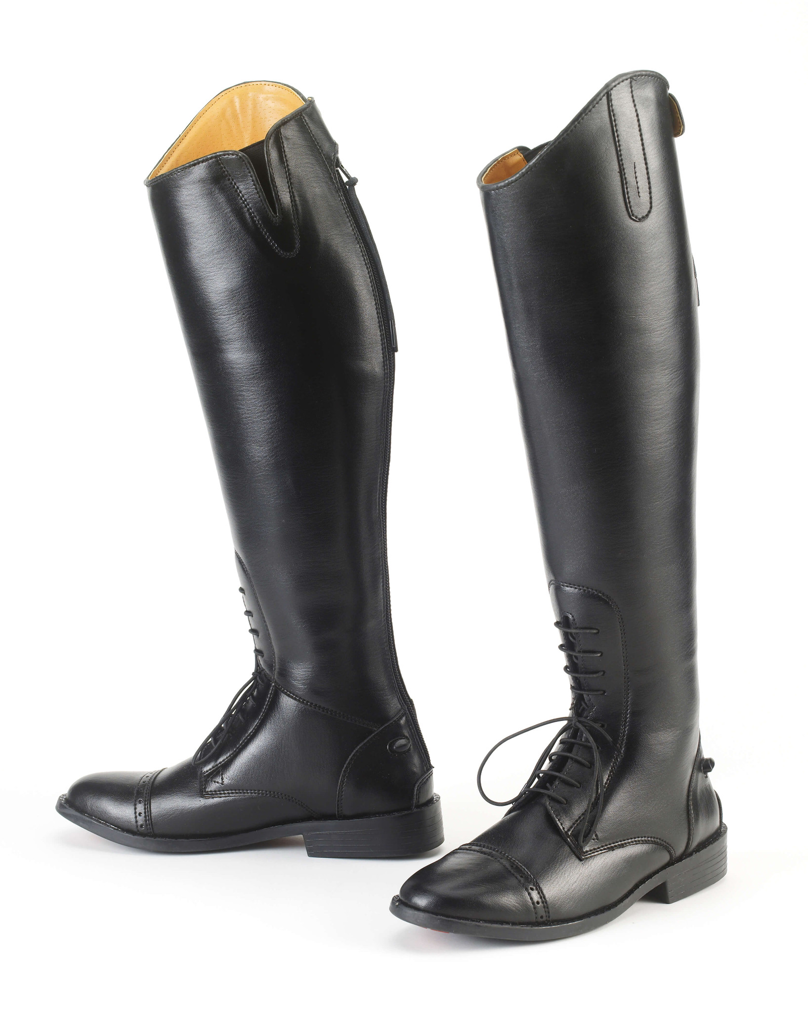 synthetic riding boots