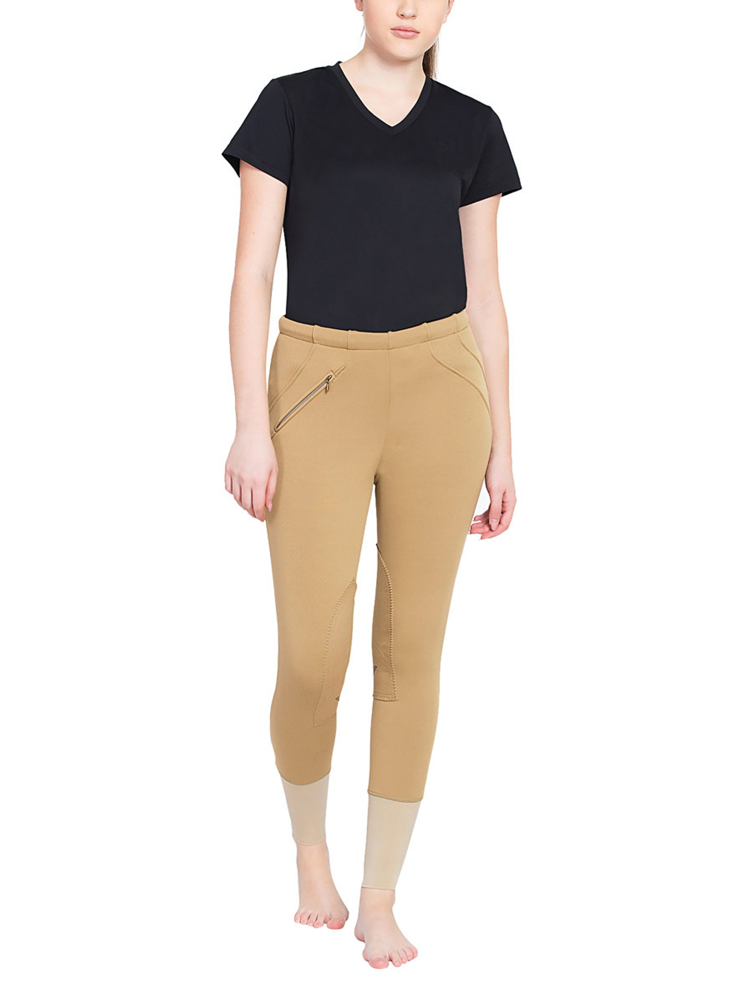 Tuffrider Unifleece Pull On Winter Breeches The Lexington Horse