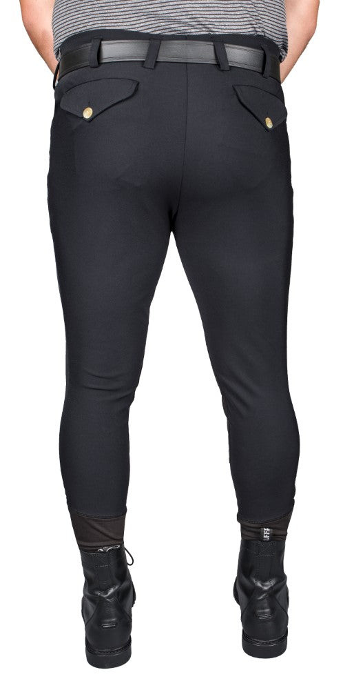 Culotte D'équitation TuffRider Neon Knee Patch – Bleue, Taille 28R