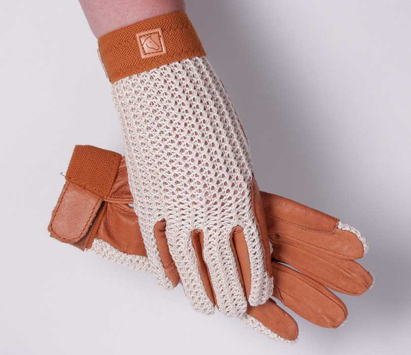 SSG® Lycrochet Ultraflex Riding Gloves - The Lexington Horse