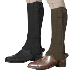 Ovation Child's Elite Amara Ribbed Half Chaps Ovation Child's Elite Amara Ribbed Half Chaps
