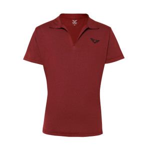 TuffRider Children's Taylor Short Sleeve Polo Shirt - wine TuffRider Children's Taylor Short Sleeve Polo Shirt - wine