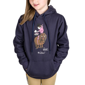 Lettia Thelwell Children's Sweep Hoodie - navy Lettia Thelwell Children's Sweep Hoodie - navy
