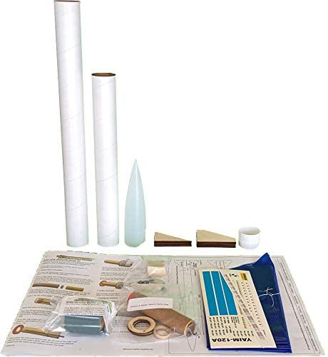 Rocketarium Flying Model Rocket Kit AMRAAM 120A RKM-101