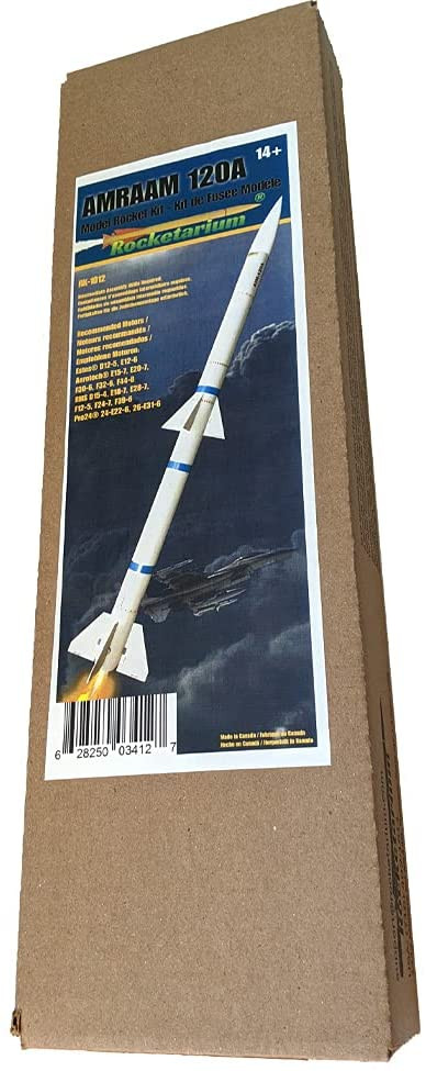 Rocketarium Flying Model Rocket Kit AMRAAM 120A RKM-101