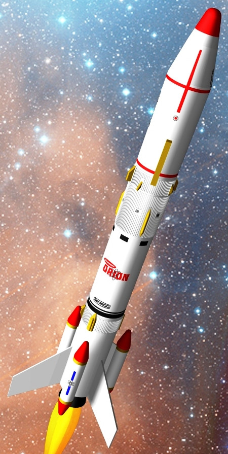 Semroc Flying Model Rocket Kit Orion™ KV-41