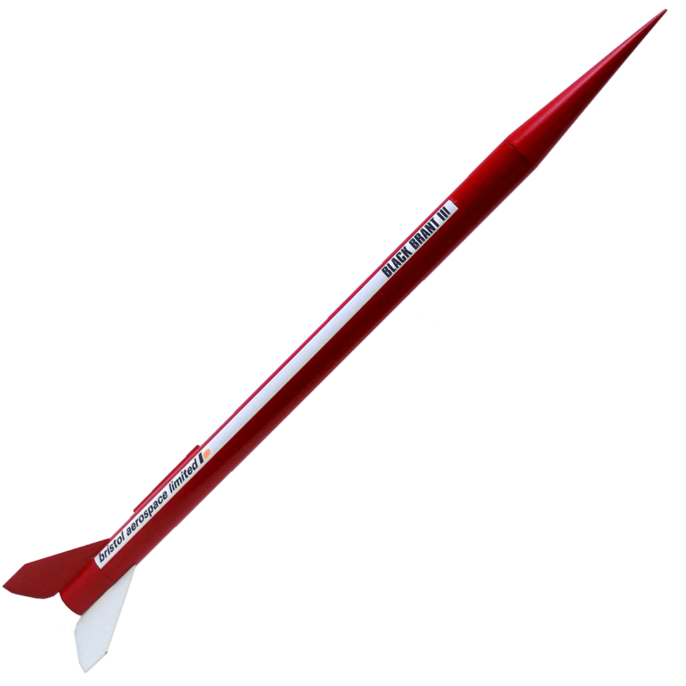 Rocketarium Flying Model Rocket Kit Black Brant III ROC-RK-1008
