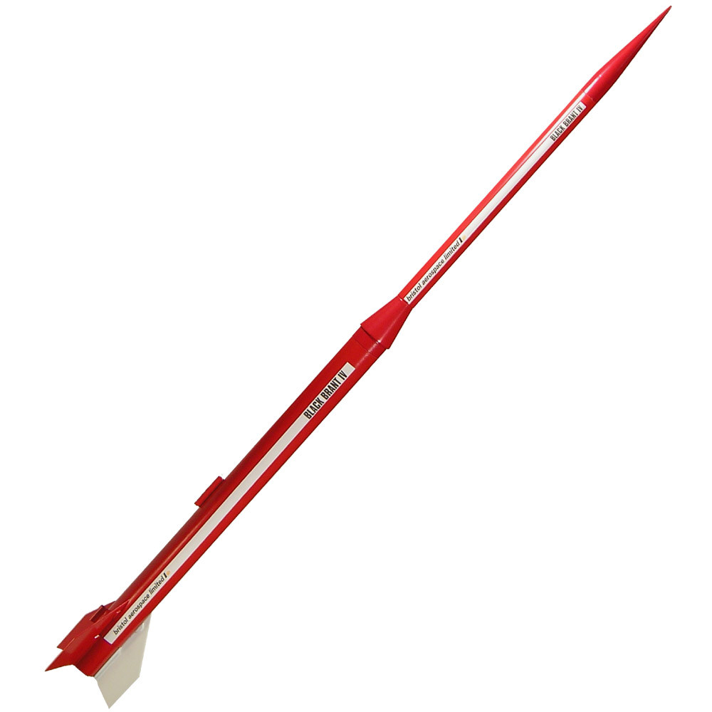 Rocketarium Flying Model Rocket Kit Black Brant IV-B 1/10 Scale ROC-RK-0141
