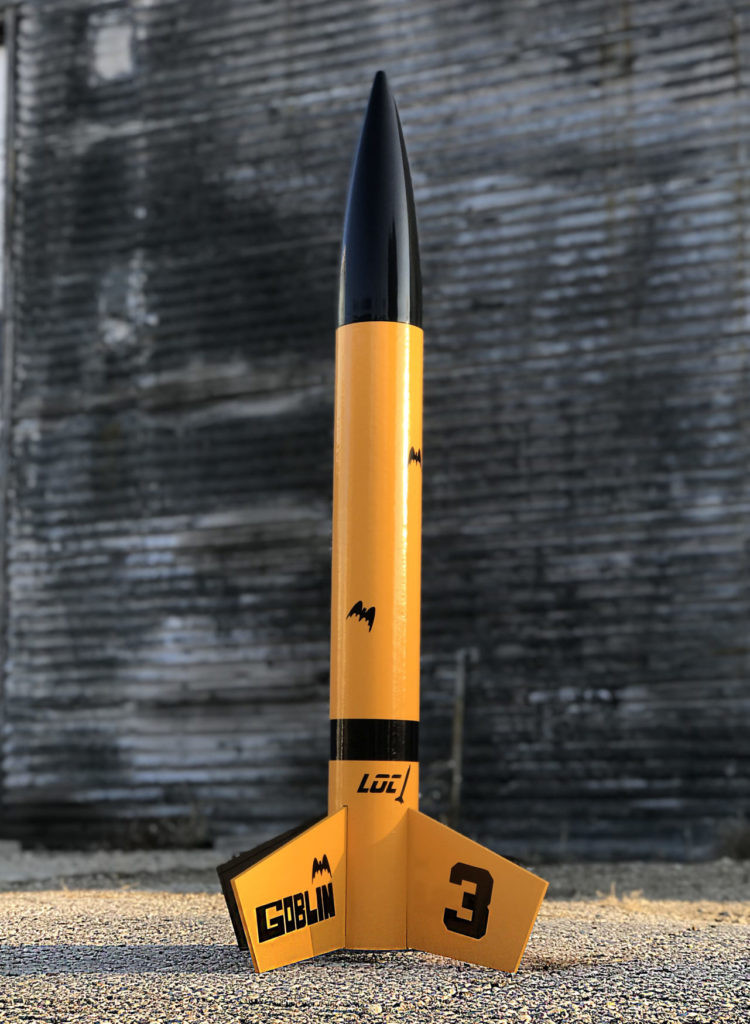 LOC Precision Flying Model Rocket Kit 4.0