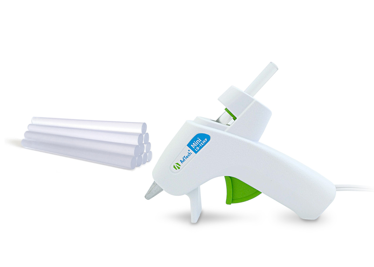 AdTech Lo Temp Mini Hot Glue Gun and 10 Glue Sticks AdT 5697