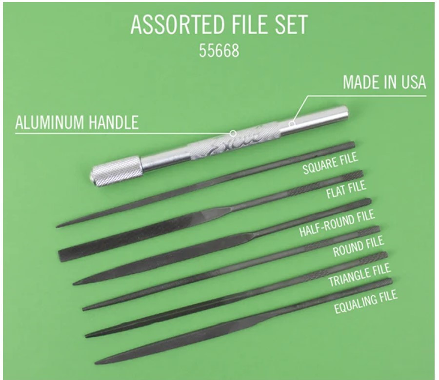 Excel Assorted File Set(6 pcs) with Handle EXL 55668