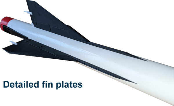 Rocketarium Flying Model Rocket Kit Roland SAM Cluster ROC-RK-1027