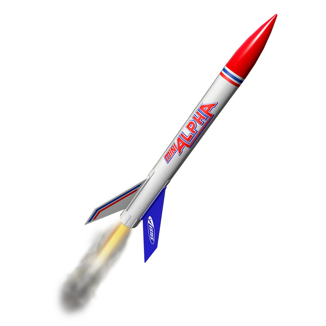 Estes Flying Model Rocket Mini Launch Set Mini Alpha EST 2458