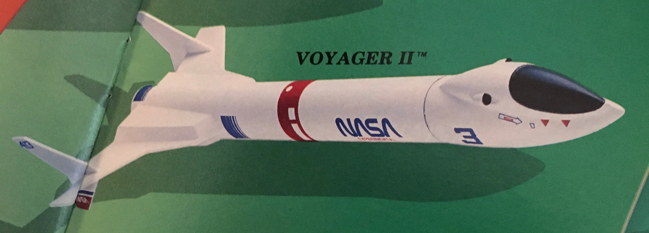 NewWay Clone Flying Model Rocket Kit Estes Voyager II NWY-59