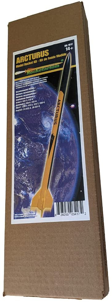 Rocketarium Flying Model Rocket Kit Arcturus Sounding Rocket RK-1017